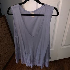 Free People Lavender Tank Top